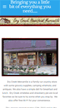 Mobile Screenshot of drycreekhomestead.com